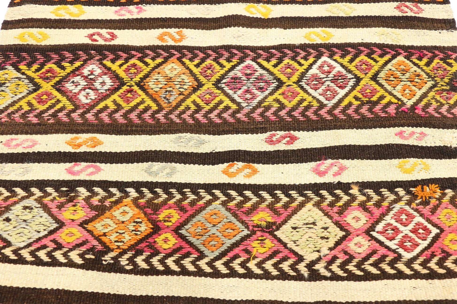2 x 4 Vintage Kilim Rug 74886