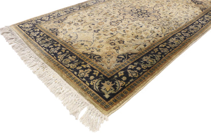 3 x 8 Vintage Pakistani Isfahan Rug 74890