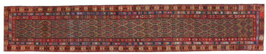 3 x 16 Antique Kurd Rug 74894