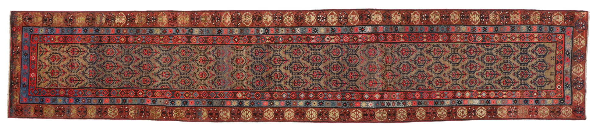 3 x 16 Antique Kurd Rug 74895