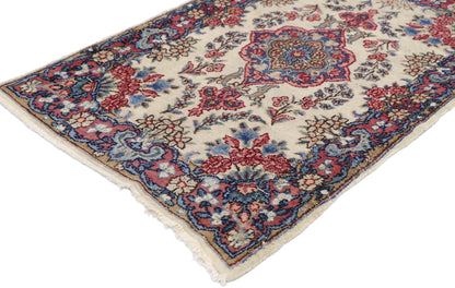 2 x 3 Vintage Persian Kerman Rug 74903