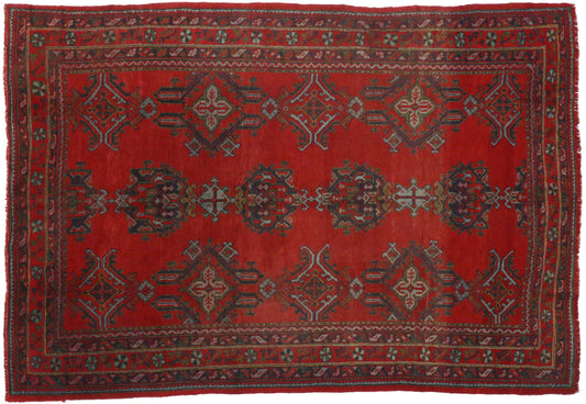 7 x 11 Vintage Oushak Rug 74904