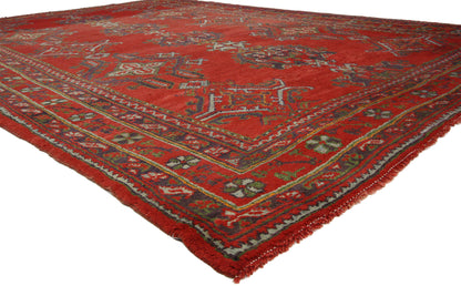 7 x 11 Vintage Oushak Rug 74904