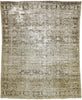 8 x 10 Antique-Worn Persian Mahal Rug 74910