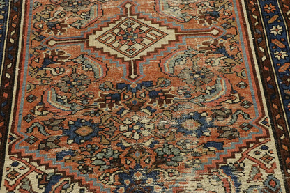 3 x 4 Antique Persian Hamadan Rug 74912