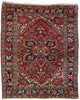 4 x 4 Vintage Persian Heriz Rug 74918