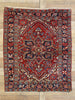 4 x 4 Vintage Persian Heriz Rug 74918