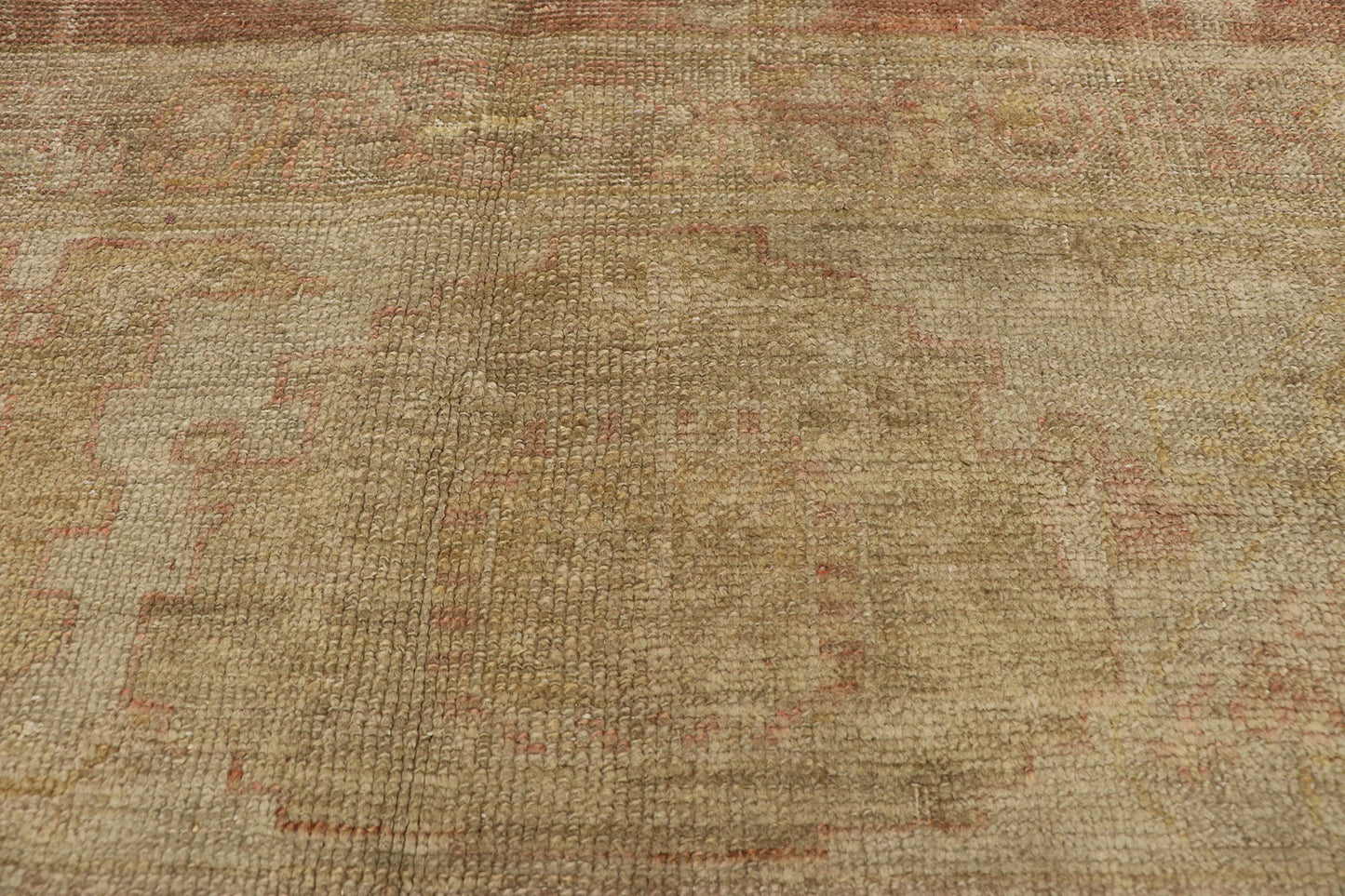 11 x 13 Antique Turkish Oushak Rug 74927