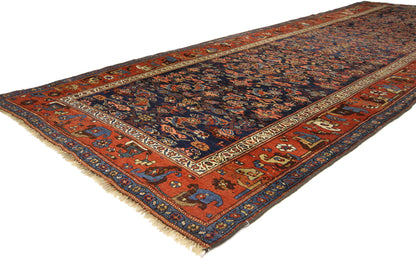 5 x 12 Vintage Bijar Rug 74935