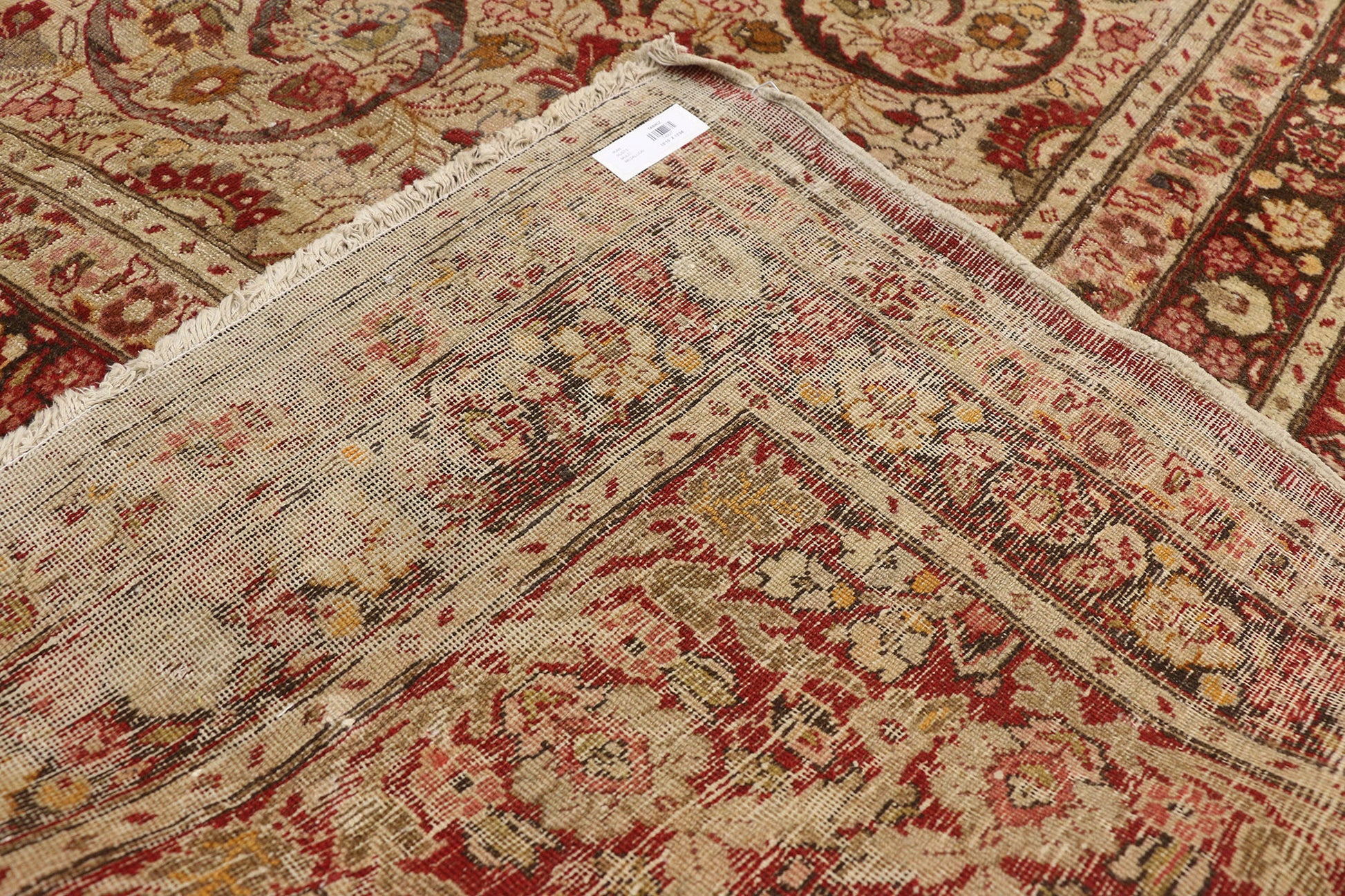 11 x 14 Haji Khalili Antique Persian Tabriz Rug 74937