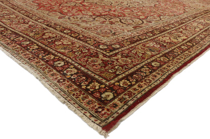 11 x 14 Haji Khalili Antique Persian Tabriz Rug 74937
