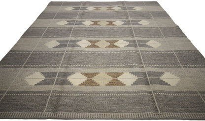 5 x 8 Vintage Swedish Kilim Rug 74941