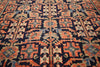 5 x 11 Navy Blue Vintage Persian Malayer Rug 74945