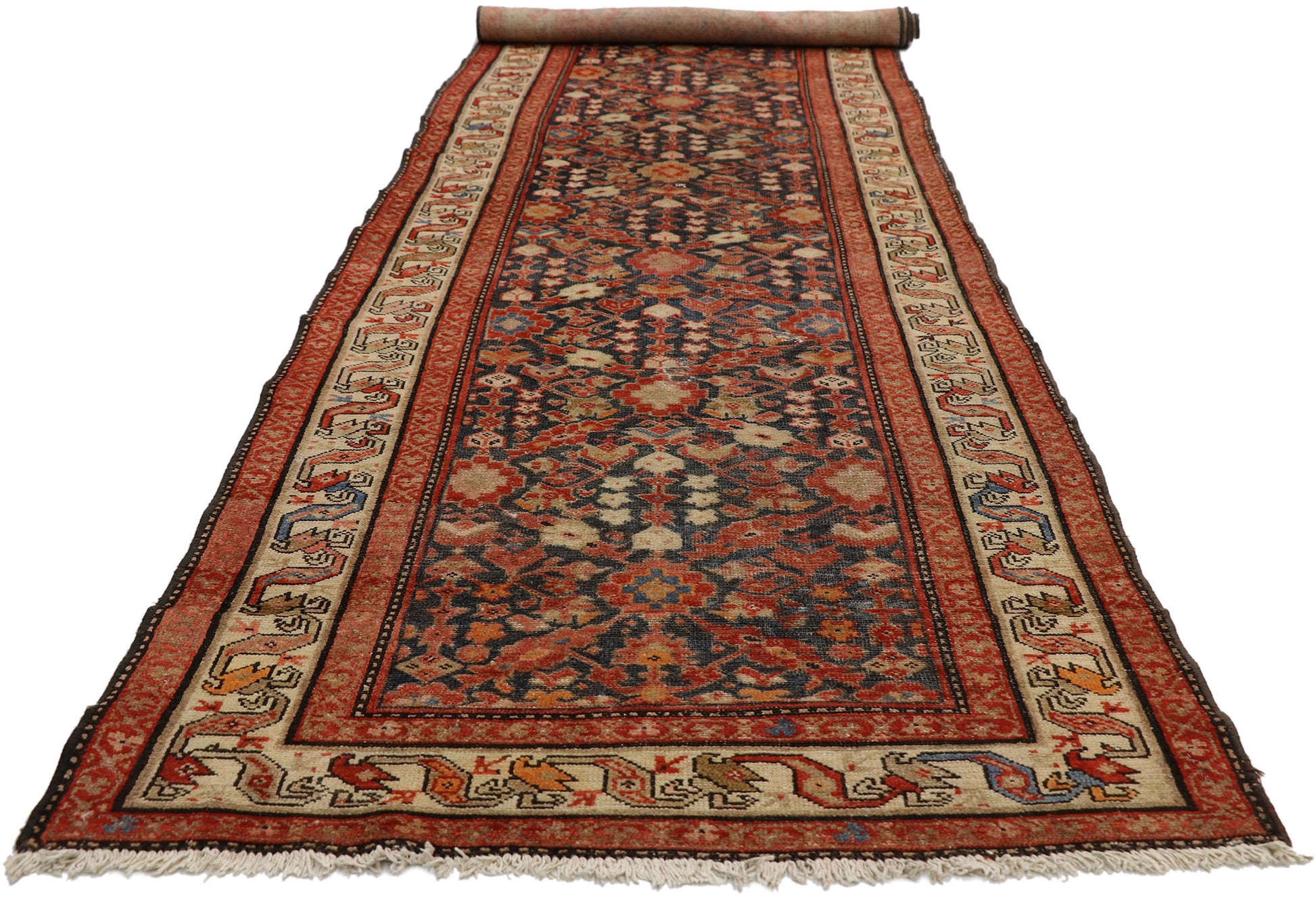 3 x 13 Vintage Persian Malayer Rug 74949