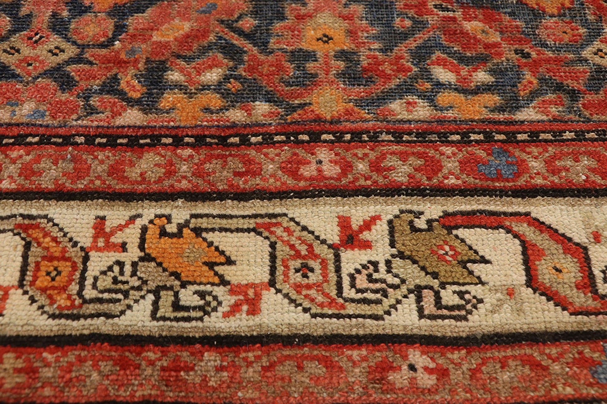 3 x 13 Vintage Persian Malayer Rug 74949