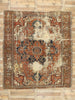 10 x 13 Antique Persian Serapi Rug 74951