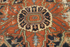 10 x 13 Antique Persian Serapi Rug 74951