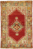 4 x 6 Antique Turkish Oushak Rug 74954