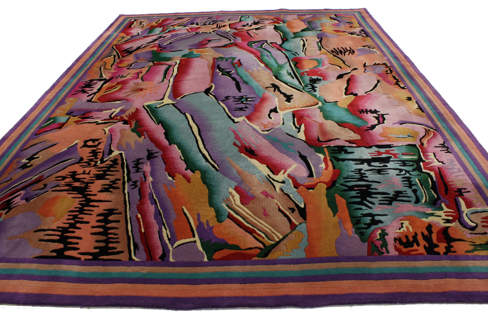 9 x 12 Vintage Savonnerie Rug 74961