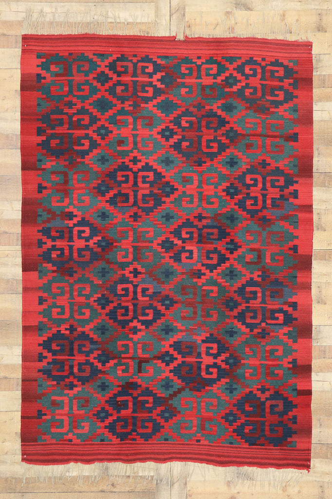6 x 9 Vintage Persian Kilim Rug 74962