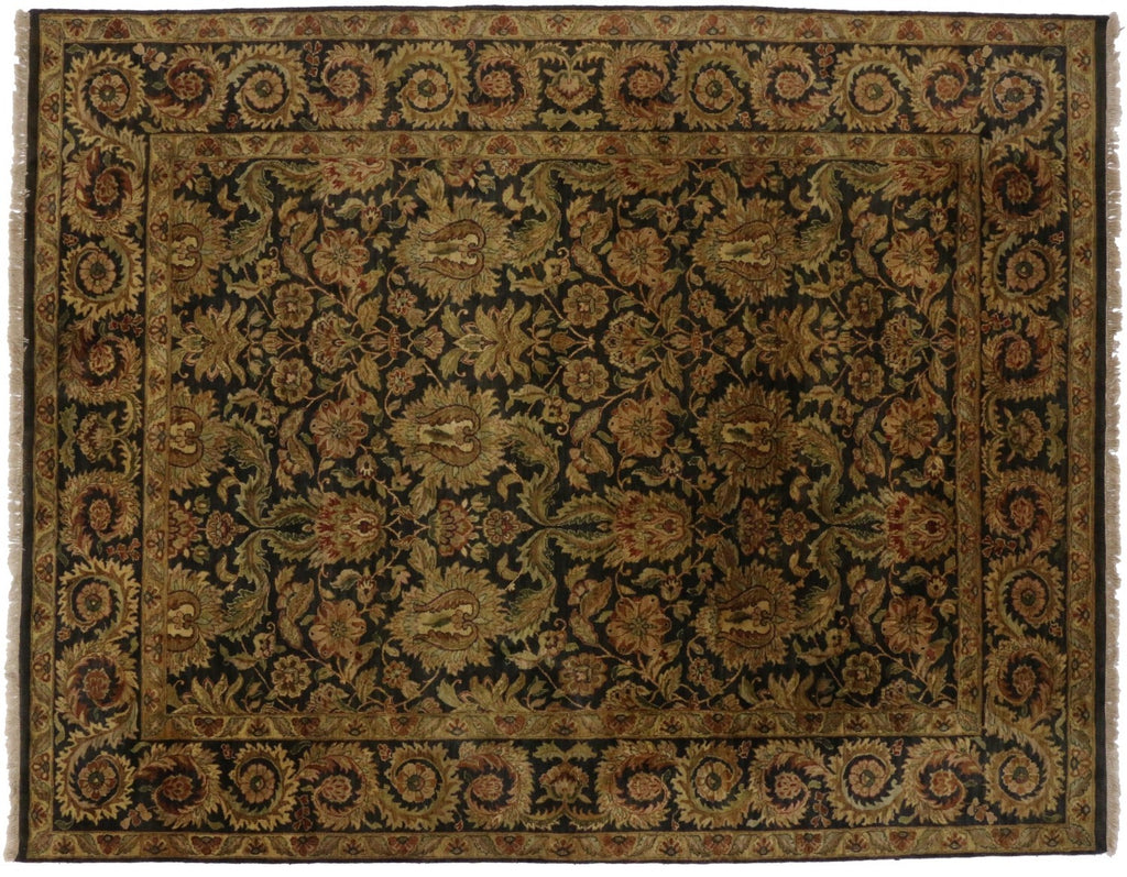 9 x 12 Vintage Indian Rug 74963