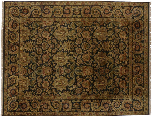 9 x 12 Vintage Indian Rug 74963