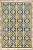 6 x 8 Vintage Indian Rug 74964