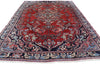 7 x 9 Vintage Persian Mahal Rug 74965