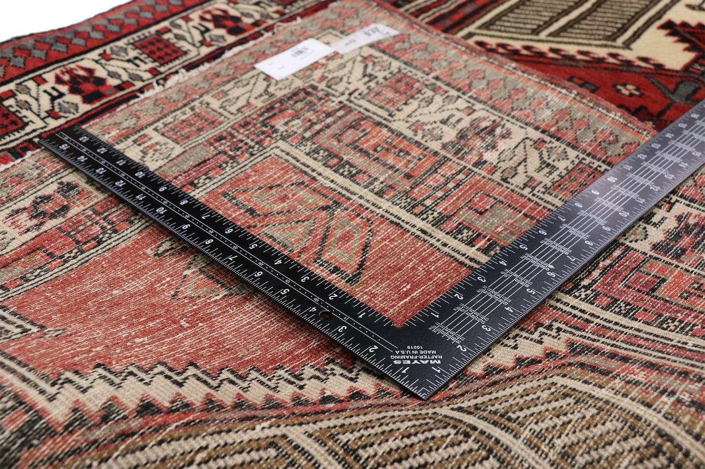 4 x 14 Vintage Serab Rug 74966
