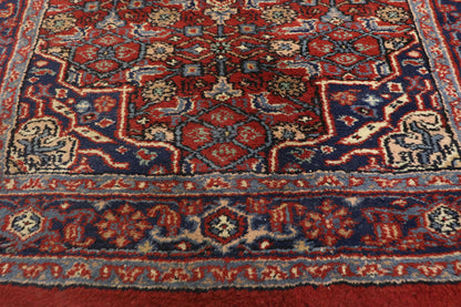 3 x 21 Antique Indian Bijar Rug 74967