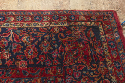 10 x 15 Antique Persian Kashan Rug 74971