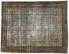8 x 11 Distressed Vintage Persian Kerman Rug 74973
