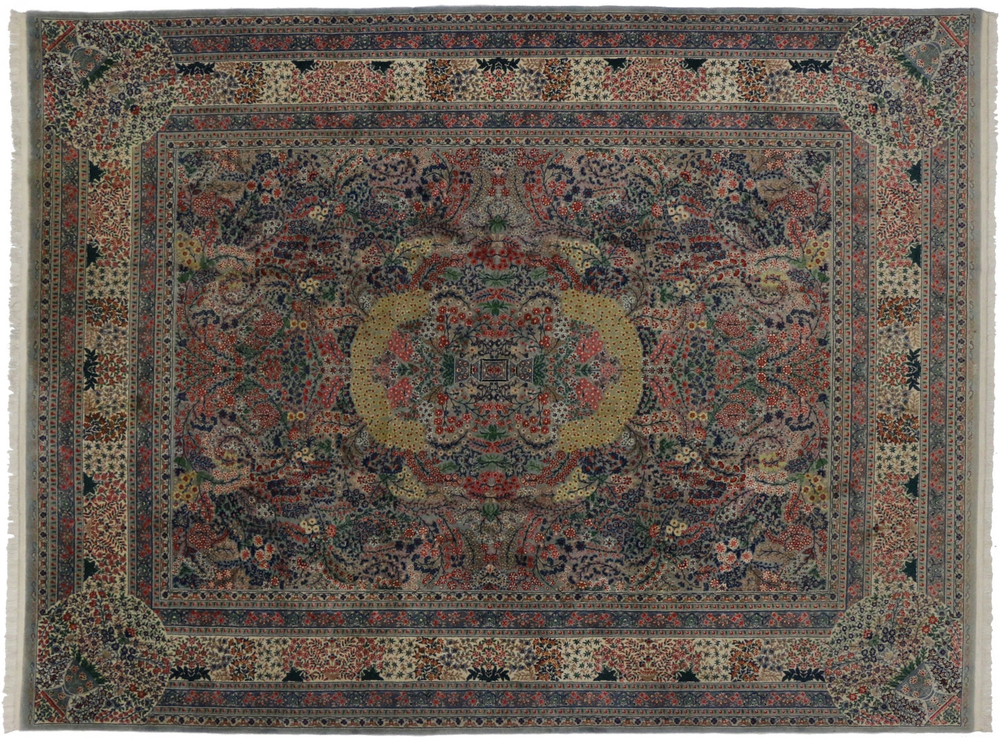 9 x 12 Vintage Chinese Rug 74976