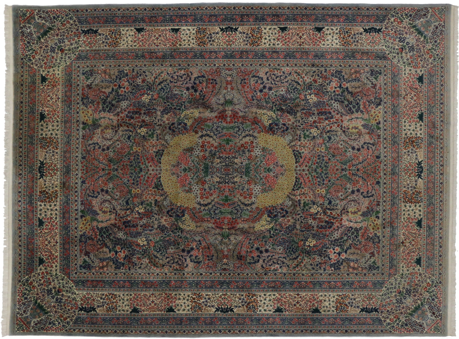 9 x 12 Vintage Chinese Rug 74976
