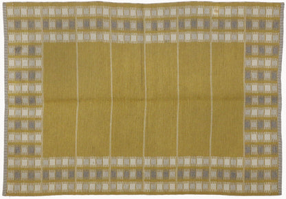 5 x 7 Vintage Swedish Kilim Rug 74984