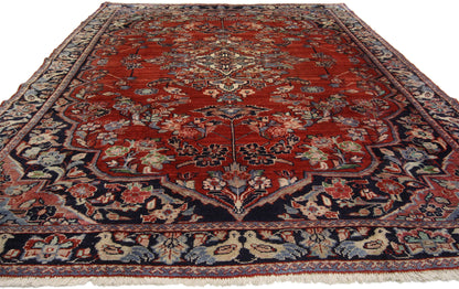 11 x 18 Vintage Tabriz Rug 74985