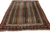 4 x 5 Antique Persian Bakhtiari Rug 74992