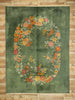 10 x 13 Vintage Art Deco Rug 74995