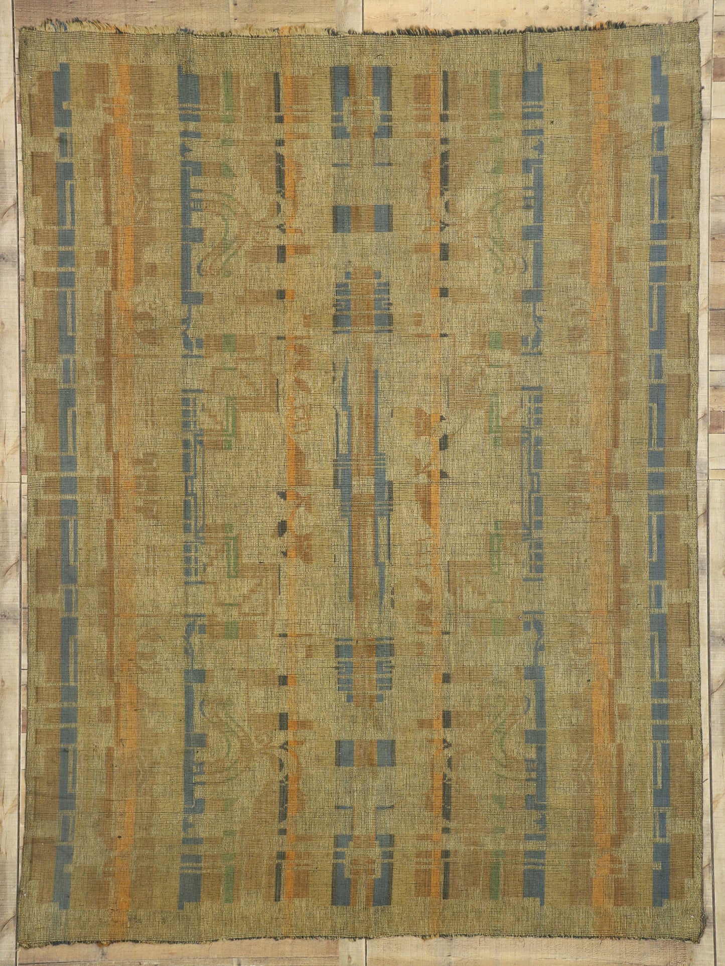 8 x 10 Vintage Kilim Rug 74996