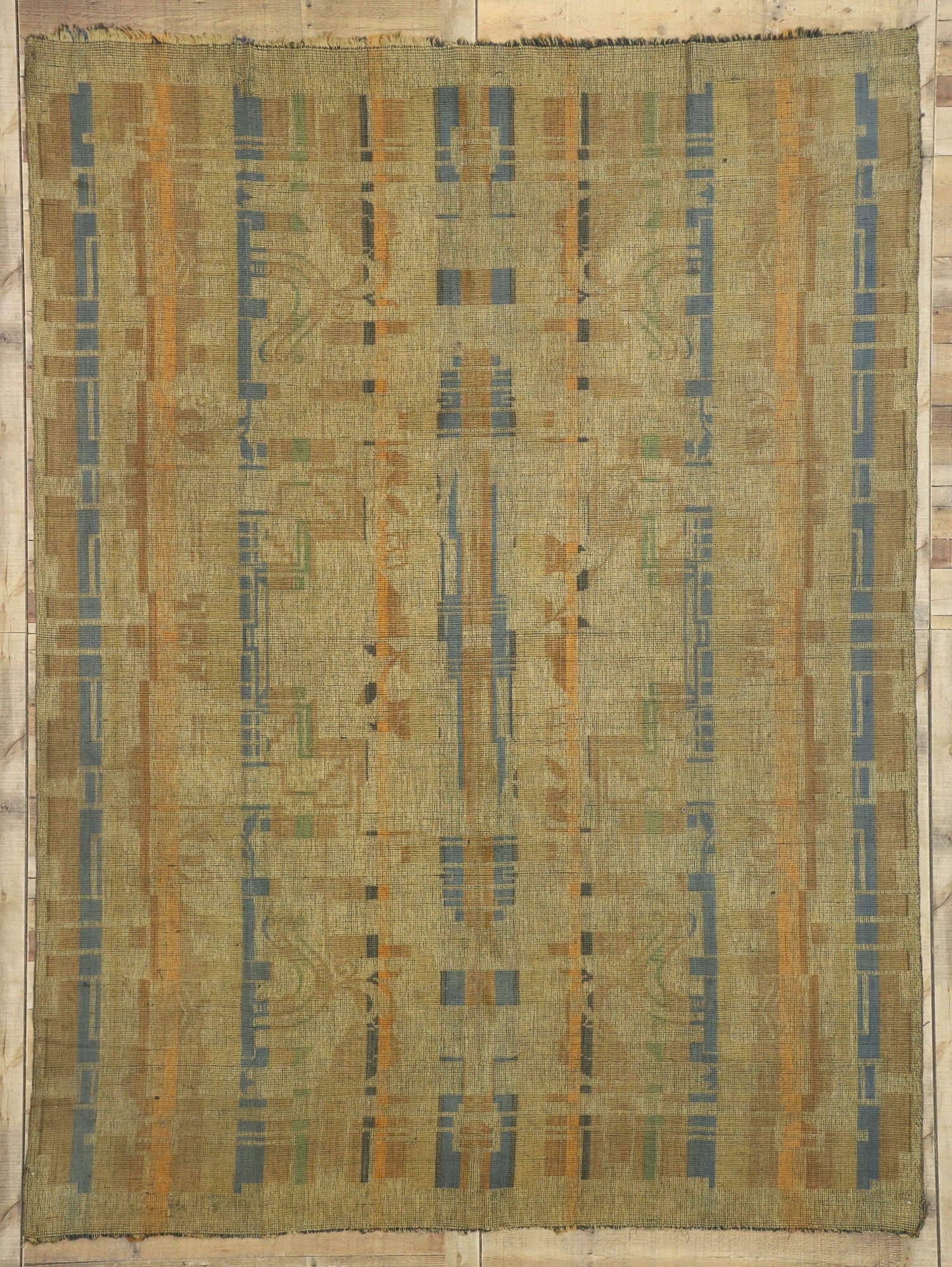 8 x 10 Vintage Kilim Rug 74996