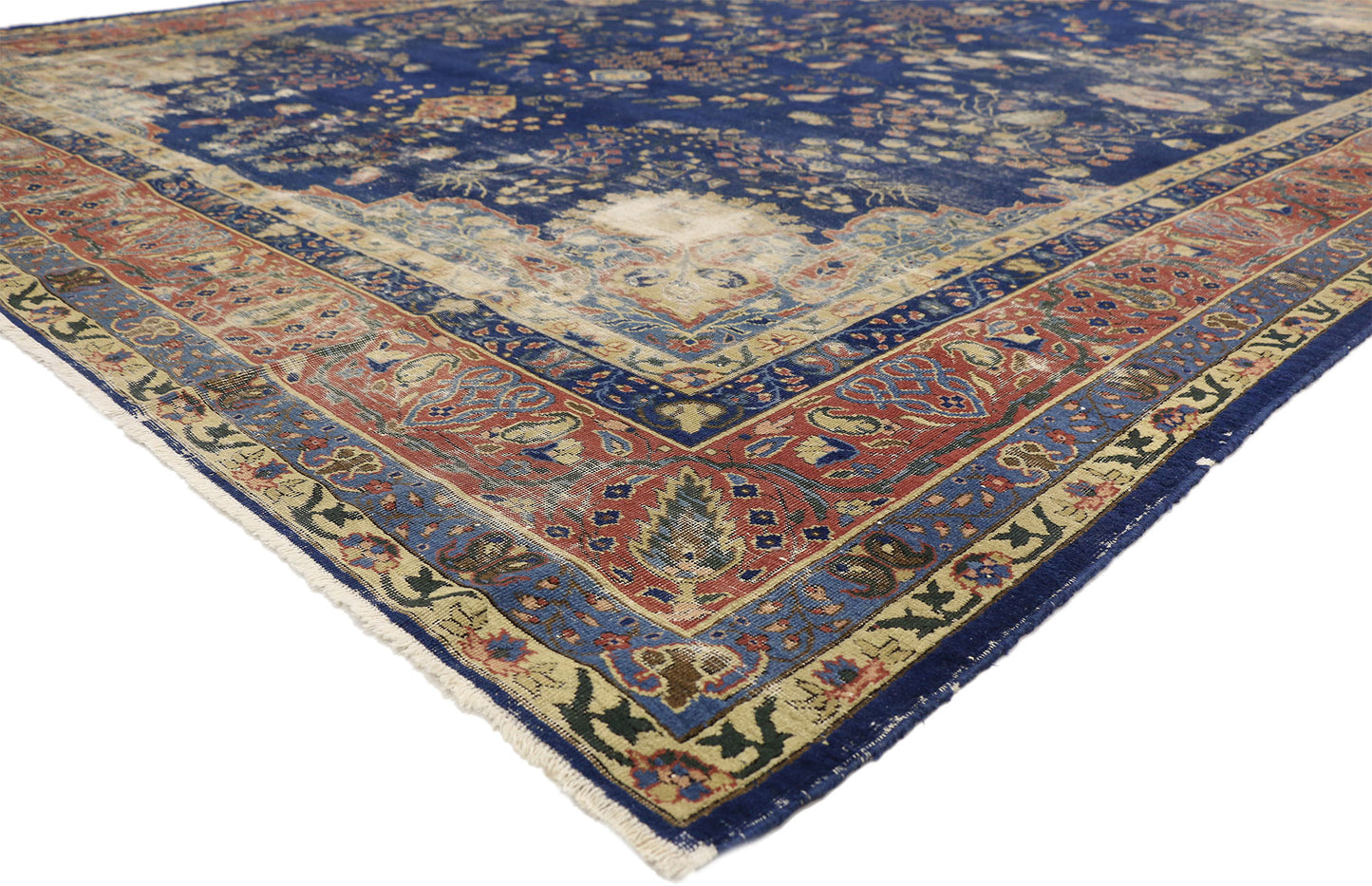 10 x 13 Antique Turkish Sparta Rug 74997