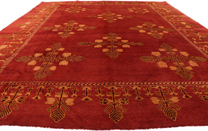 10 x 12 Antique Turkish Oushak Rug 74999