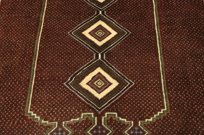 3 x 4 Vintage Persian Afshar Rug 75003