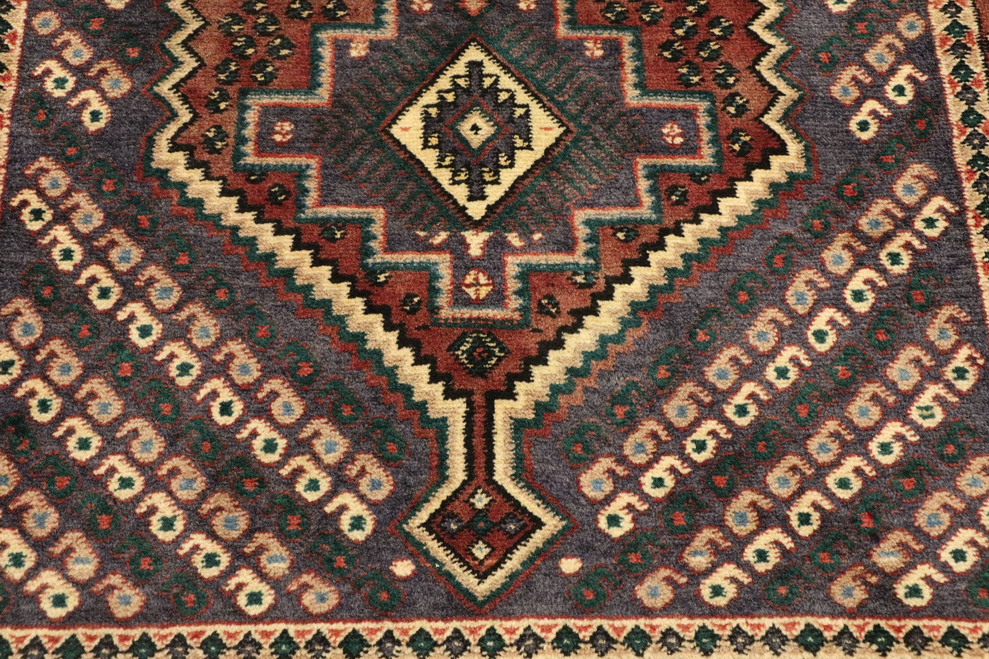 3 x 4 Vintage Persian Afshar Rug 75004
