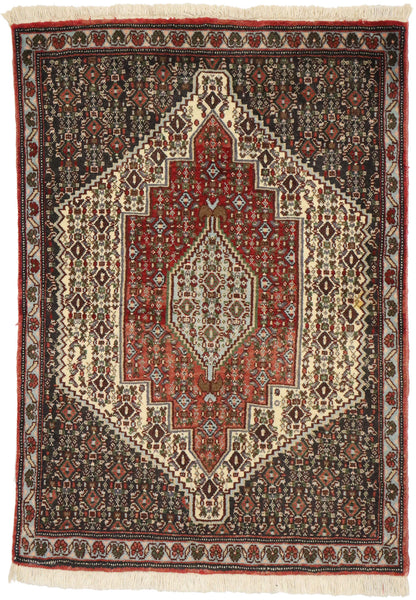 2 x 3 Vintage Persian Sanadaj Rug 75011