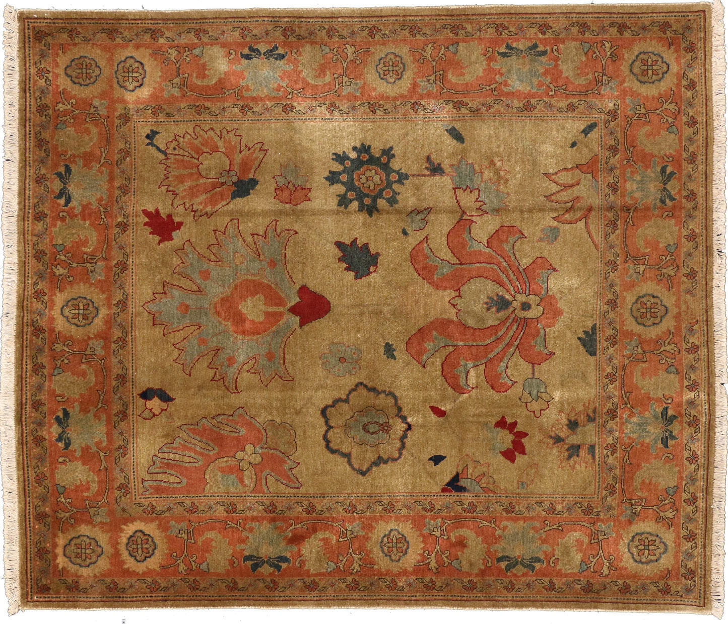 7 x 8 Vintage Bakshaish Rug 75025