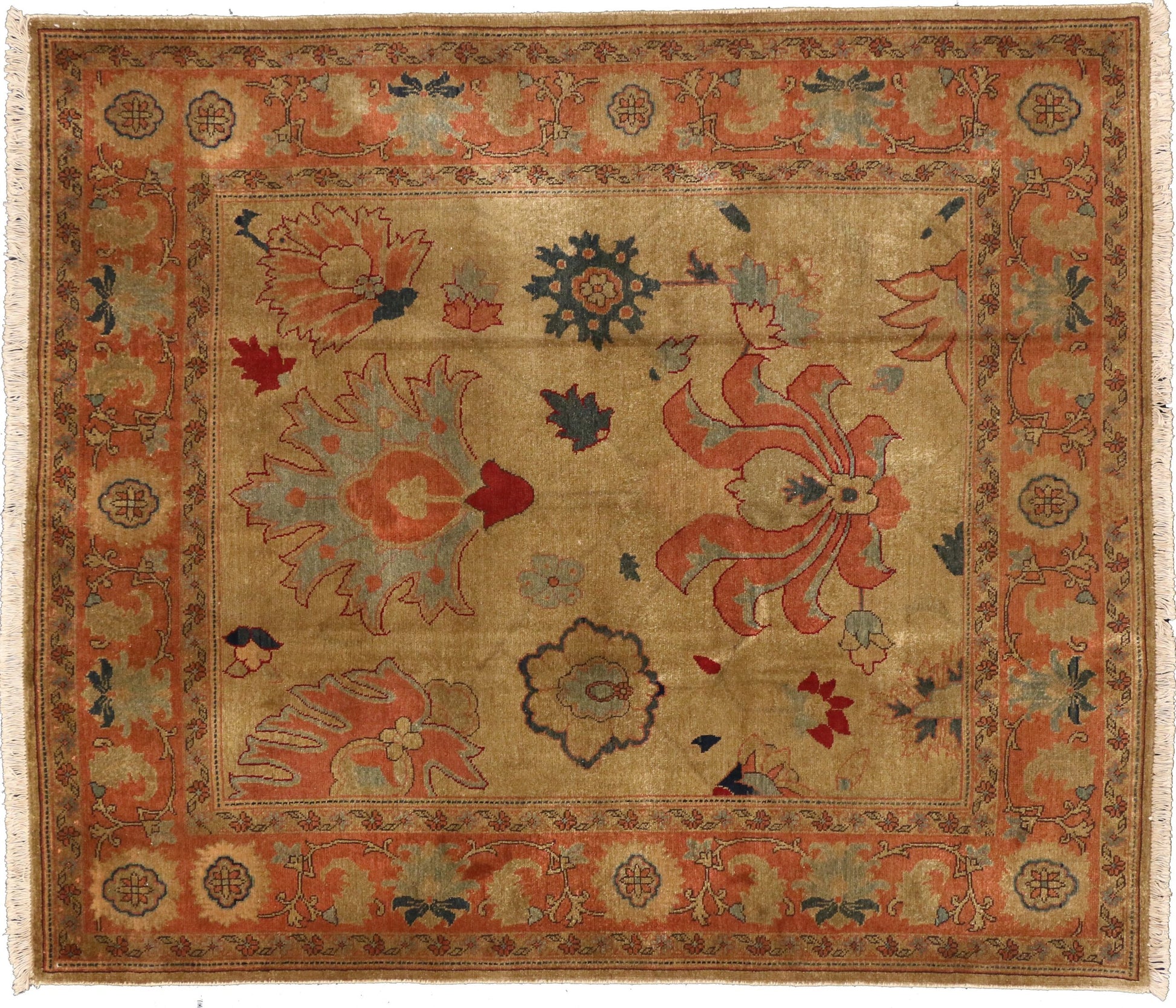 7 x 8 Vintage Bakshaish Rug 75025
