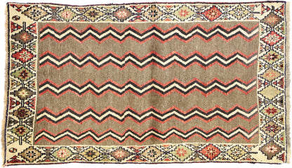 3 x 6 Vintage Persian Shiraz Rug 75039
