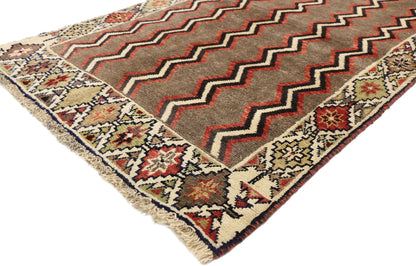 3 x 6 Vintage Persian Shiraz Rug 75039