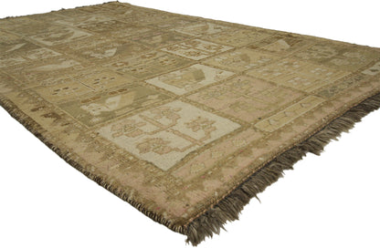 4 x 7 Vintage Persian Shiraz Rug 75057